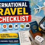 International Travel Checklist