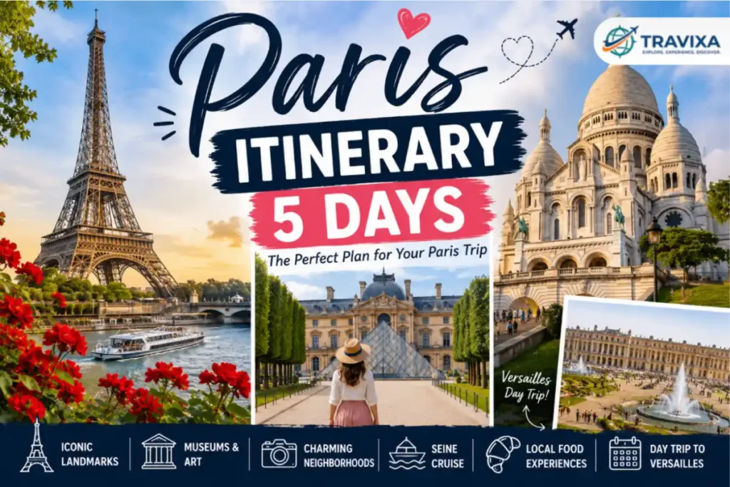 Paris Itinerary 5 Days