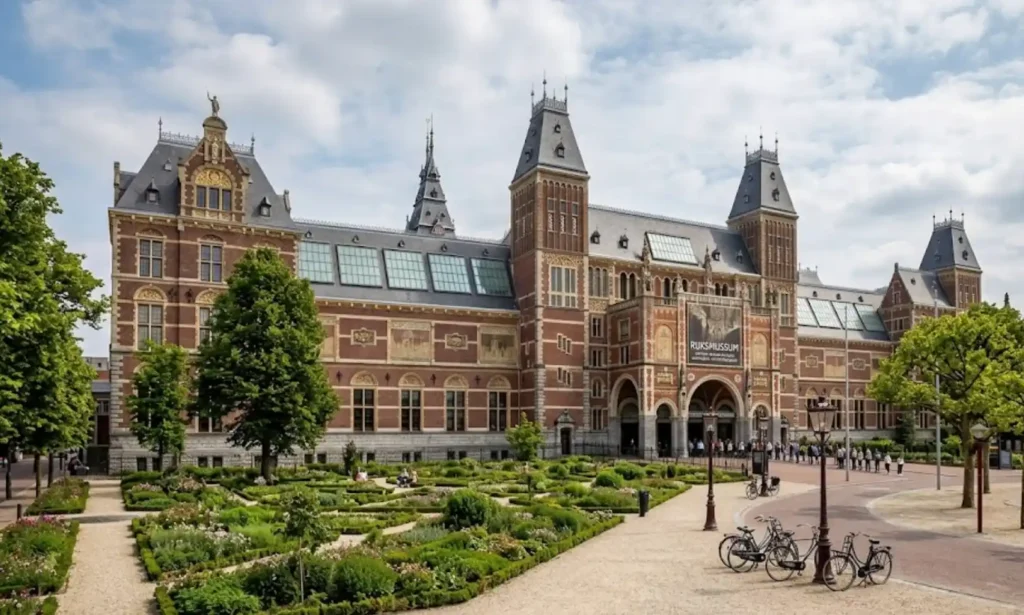 Rijksmuseum Amsterdam historic museum building